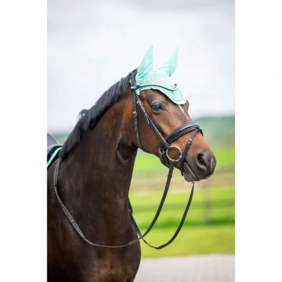 Abbildung von HB Fliegenhaube Showtime Glitzer Limette