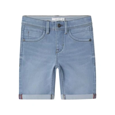 Abbildung von NAME IT Jungen Nkmsilas Slim Dnm L Shorts 2272 ax Noos Shorts, Light Blue Denim, 170