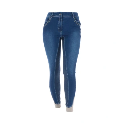 Abbildung von HKM Reith. Pasadena Summer Denim Sili.vollBes. Jeansblau 152