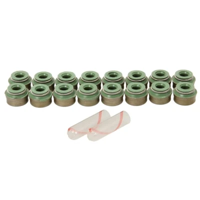Abbildung von ELRING 522.940 Dichtungssatz, Ventilschaft FPM (Fluor Kautschuk) RENAULT: Kangoo I Express, PEUGEOT: 206 Hatchback