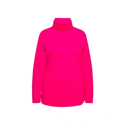 Abbildung von Ulla Popken Rollkragen SLIM FIT Unterhemd/shirt, Damen, Größe: 50/52, Red pink