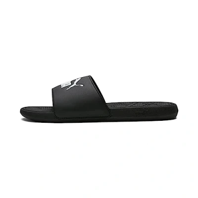 Abbildung von Puma Herren Cool Cat 2.0 Slide Sandal, Black White, 46 EU