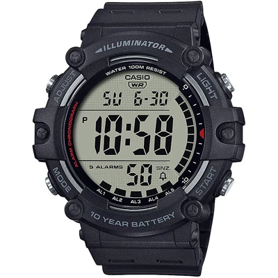 Abbildung von Casio Digitaluhr, Herren, Größe: One Size, Black