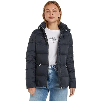 Abbildung von Tommy Hilfiger Daunenjacke, Damen, Größe: XS, Schwarz