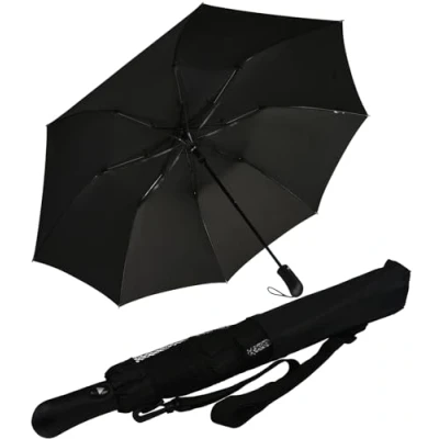 Abbildung von iX brella XXL 124cm Fiberglas Golf Taschenschirm mit Automatik neon green