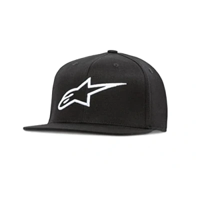 Abbildung von Alpinestars Herren Ageless Flat Hat, Schwarz Weiss, S M EU