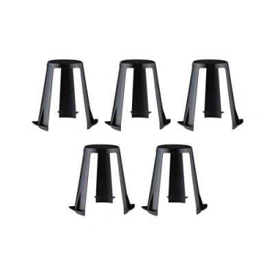 Abbildung von Paulmann 92400 Zubehör Abstandshalter für Einbauleuchten 5er Set 62 90mm Schwarz Kunststoff