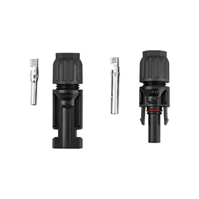 Abbildung von enjoy solar® 1 paar Solarstecker und Buchse für 4 6 mm² Leitungen PV Kabelstecker