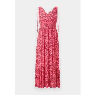 Abbildung von ONLY Onlfernanda LIFE LONG Dress Maxikleid salsa, Damen, Größe: XS, Salsa