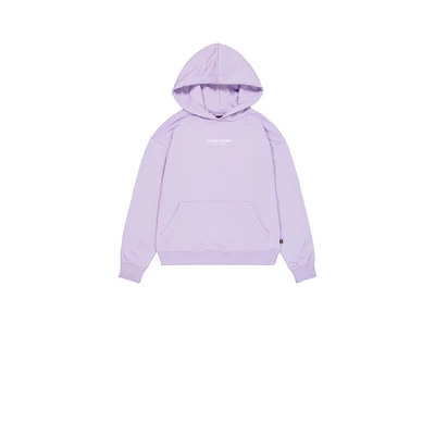 Abbildung von Alpha Industries Studio Edition Hoody Kapuzenpullover, Damen, Größe: Small, Pale violet