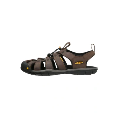 Abbildung von Keen Herren Clearwater Cnx Leather Sandalen,Braun (Dark Earth/Black 0), 45 EU
