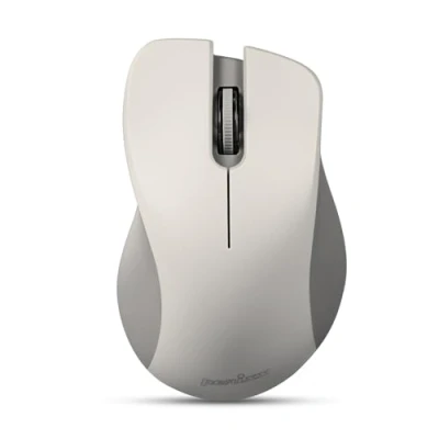 Abbildung von Perixx PERIMICE 621M Kabellose Maus Silent Click mit Ergo Design Kompatibel für Desktop und Laptop PC Kabellos 2.4 GHz Beige