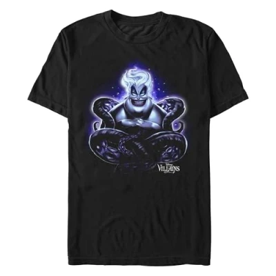 Abbildung von Disney Villains Ursula Men&#039;s Crew neck Black M