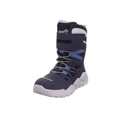 Abbildung von Superfit Rocket warm gefütterte Gore Tex Schneestiefel, BLAU/HELLGRAU 8000, 35 EU