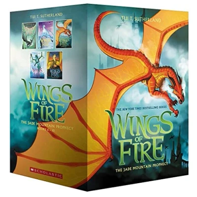 Abbildung von Wings of Fire the Jade Mountain Prophecy: Moon Rising / Winter Turning Escaping Peril Talons Power Darkness Dragons (Wings Fire, 6 10)