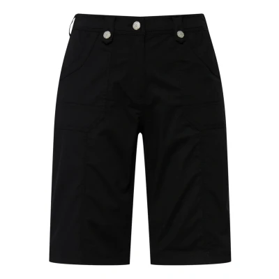 Abbildung von Ulla Popken Bermuda Style Poches Ceinture Confortable Shorts, Damen, Größe: 56, Black