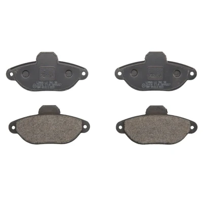 Abbildung von BRECK 21436 00 702 Bremsbelagsatz nicht für Verschleißwarnanzeiger vorbereitet FIAT: Panda II Hatchback, Punto I Hatchback