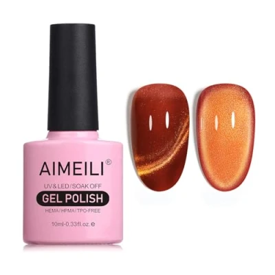 Abbildung von AIMEILI Cat Eye UV Gel, 10ml Gel Nagellack Nail Glitzer DIY Art Maniküre 730
