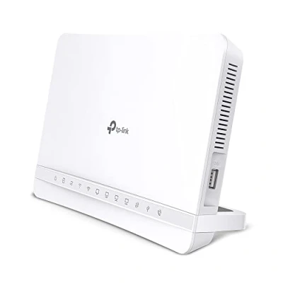 Abbildung von TP Link VX231v Wi Fi 6 VDSL Modem Router, VDSL2 35b 300 Mbit/s, 4x Gigabit Ports, AX1800 Dual Band WLAN, Unterstützt Telekom, O2, 1&amp;1, nicht Vodafone MIC, nur für Deutschland