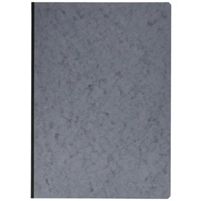 Abbildung von Clairefontaine 791465C AgeBag Notizbuch (DIN A4, 21 x 29,7 cm, 96 Blatt, liniert, bedruckten Vorsatublättern) 1 Stück grau
