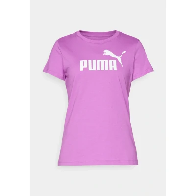 Abbildung von Puma ESS NO. 1 LOGO TEE Tshirt print, Damen, Größe: XS, Wild berry