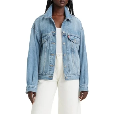 Abbildung von Levi&#039;s 90S Trucker Jeansjacke, Damen, Größe: XS, Soft as butter mid