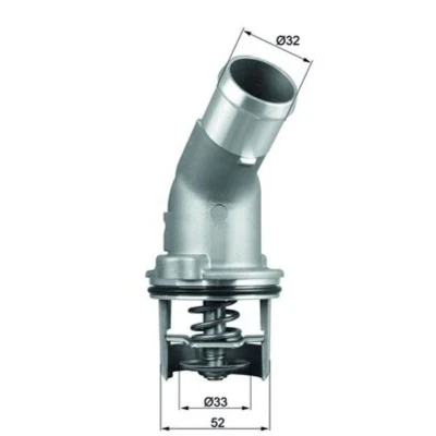 Abbildung von MAHLE ORIGINAL TI 205 92D Kühlwasserthermostat 92 mit Dichtung AUDI: A4 B7 Avant, A6 C6 Saloon