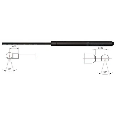 Abbildung von METZGER 2110534 Heckklappendämpfer 465 639,5 HONDA: CIVIC 8 Hatchback