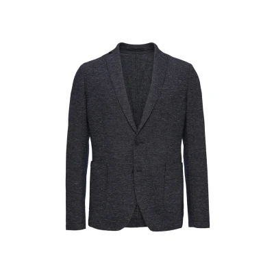 Abbildung von s.Oliver Black Label JOGG Halbge Strickjacke, Herren, Größe: 102, Navy