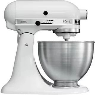 Abbildung von KitchenAid Küchenmaschine Mit Kippbarem Motorkopf 4,3 l Classic 5k45ss White