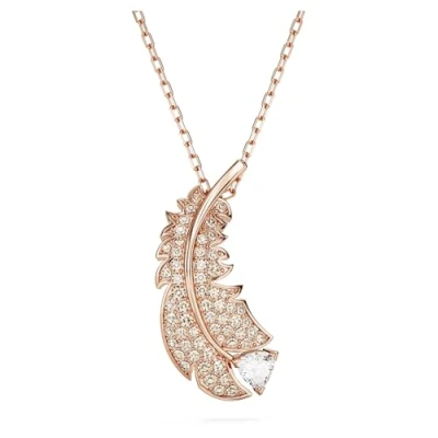 Abbildung von Swarovski NICE Necklace Halskette Rose goldcoloured, Damen, Größe: One Size, gold coloured