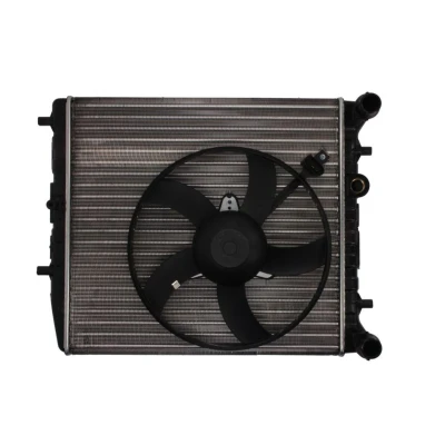 Abbildung von NISSENS 64103 Kühler, Motorkühlung Aluminium 430 415 20 Kühlrippen mechanisch gefügt SKODA: Fabia 1 Combi, 2, Rapid Hatchback