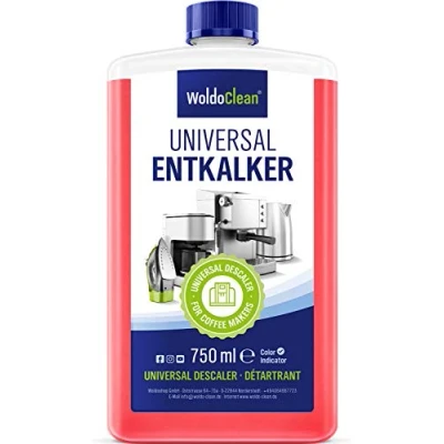 Abbildung von Entkalker für Kaffeevollautomaten 750ml 6 Entkalkungen a 125ml Kalkentferner Kaffeemaschinen und Typen