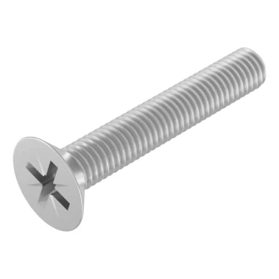 Abbildung von SECCARO Senkschraube M5 x 30 mm, Edelstahl V2A VA A2, DIN 965, Kreuzschlitz/PZ, Vollgewinde, 20 Stück