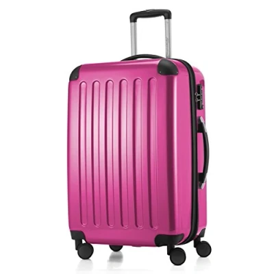 Abbildung von HAUPTSTADTKOFFER Alex Mittelgroßer Hartschalenkoffer, TSA, 4 Rollen, Koffer, Trolley, Rollkoffer, Reisekoffer, Volumenerweiterung, 65 cm, 74 Liter, Magenta