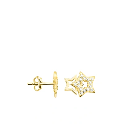 Abbildung von Sofia Milani Stern Ohrringe goldcoloured, Damen, Größe: One Size, Gold coloured