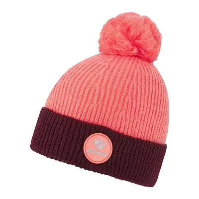 Abbildung von Ziener Kinder IKEN Mütze/Wolle, gestrickt, Fleece Futter, Vibrant Peach, S