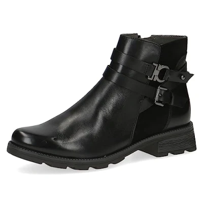 Abbildung von Caprice Stiefelette Black comb, Damen, Größe: 39, comb Schuhe
