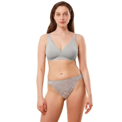 Abbildung von Triumph Damen Amourette N01 Bra, Silent Grey, 80D