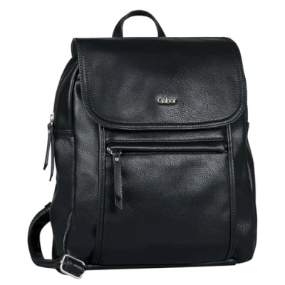 Abbildung von Gabor bags Mina Damen City Rucksack Backpack, 8 L Schwarz