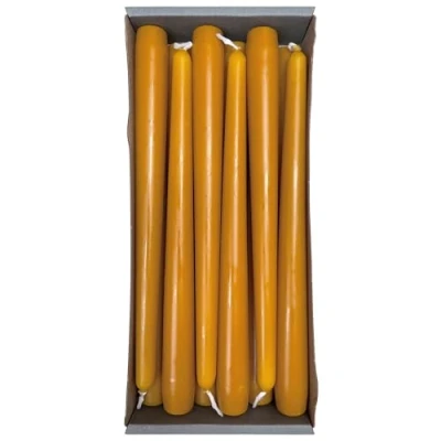 Abbildung von Nordring 12 Spitzkerzen 2,3 x 25 cm senf