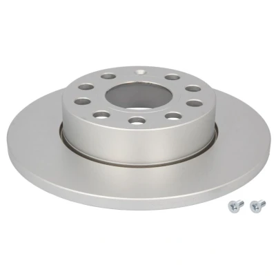 Abbildung von ABE C4W011ABE P Bremsscheibe Hinterachse 256 12 9 112 voll beschichtet hochgekohlt VOLKSWAGEN: Golf 6, 5, Caddy 3, SKODA: Octavia 2 Combi