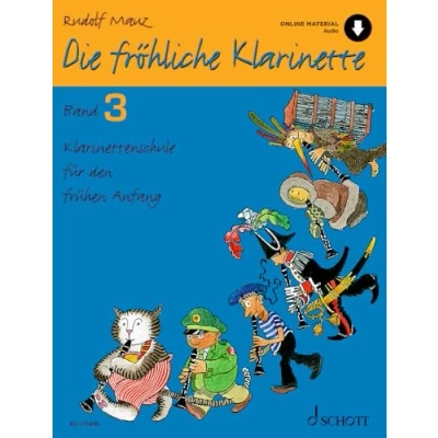 Abbildung von Die fröhliche Klarinette: Klarinettenschule für den frühen Anfang (Überarbeitete Neuauflage). Band 3. Klarinette. Lehrbuch. (Die Klarinette, 3)