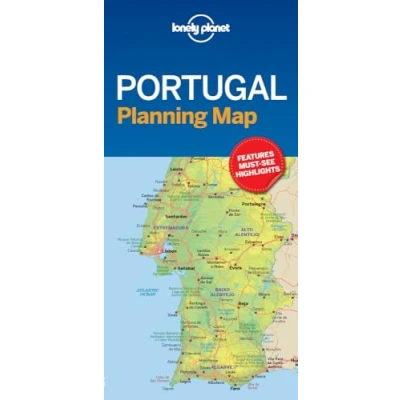 Abbildung von Lonely Planet Portugal Planning Map: Travel Tips, Must See Highlights, Transport Planner