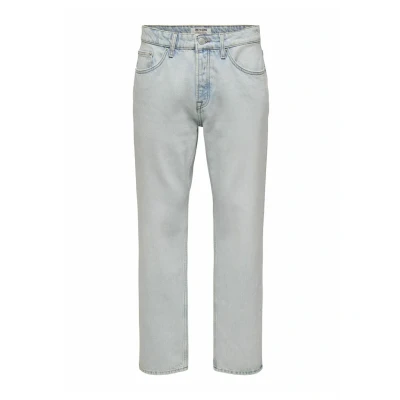 Abbildung von ONLY &amp; SONS Regular fit Jeans »ONSEDGE STRAIGHT BROMO 0017 DOT DNM NOOS«