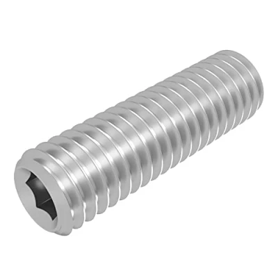 Abbildung von SECCARO Gewindestift mit Kegelkuppe M6 x 20 mm, Edelstahl V2A VA A2, DIN 913 / ISO 4026, Innensechskant, Stück