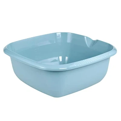 Abbildung von keeeper Universal Schüssel mit Ausguss, Eckig, 13 l, 38 x cm, Björk, Nordic Blue