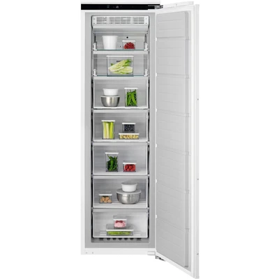 Abbildung von AEG Einbau Gefrierschrank Serie 7000 NoFrost keine Eisbildung/Touch / 1780 mm 212 L/SoftClosing/Temperaturalarm/Schnellgefrieren 10 Jahre Kompressor Garantie/Festtür/D TB7NA181DC