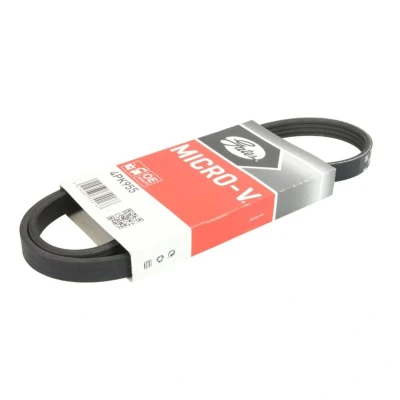 Abbildung von GATES Micro V 4PK955 Keilrippenriemen 955 4 Polyester, EPDM (Ethylen Propylen Dien Kautschuk) PEUGEOT: 205 Convertible, II Hatchback