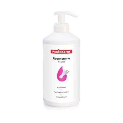 Abbildung von Pedibaehr, Rosencreme mit Urea, Fußpflegecreme, Wildrose, 500 ml Spender
